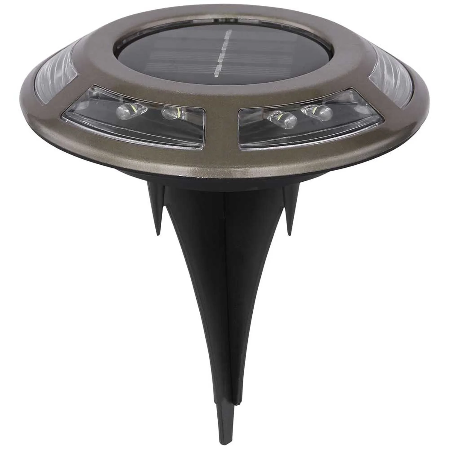 Globo LED-Solarleuchte 12-flammig Kupferfarben Ø 11 Cm / Höhe 14 Cm 5 Globo LED-Solarleuchte 12-flammig Kupferfarben Ø 11 Cm / Höhe 14 Cm – Bild 5