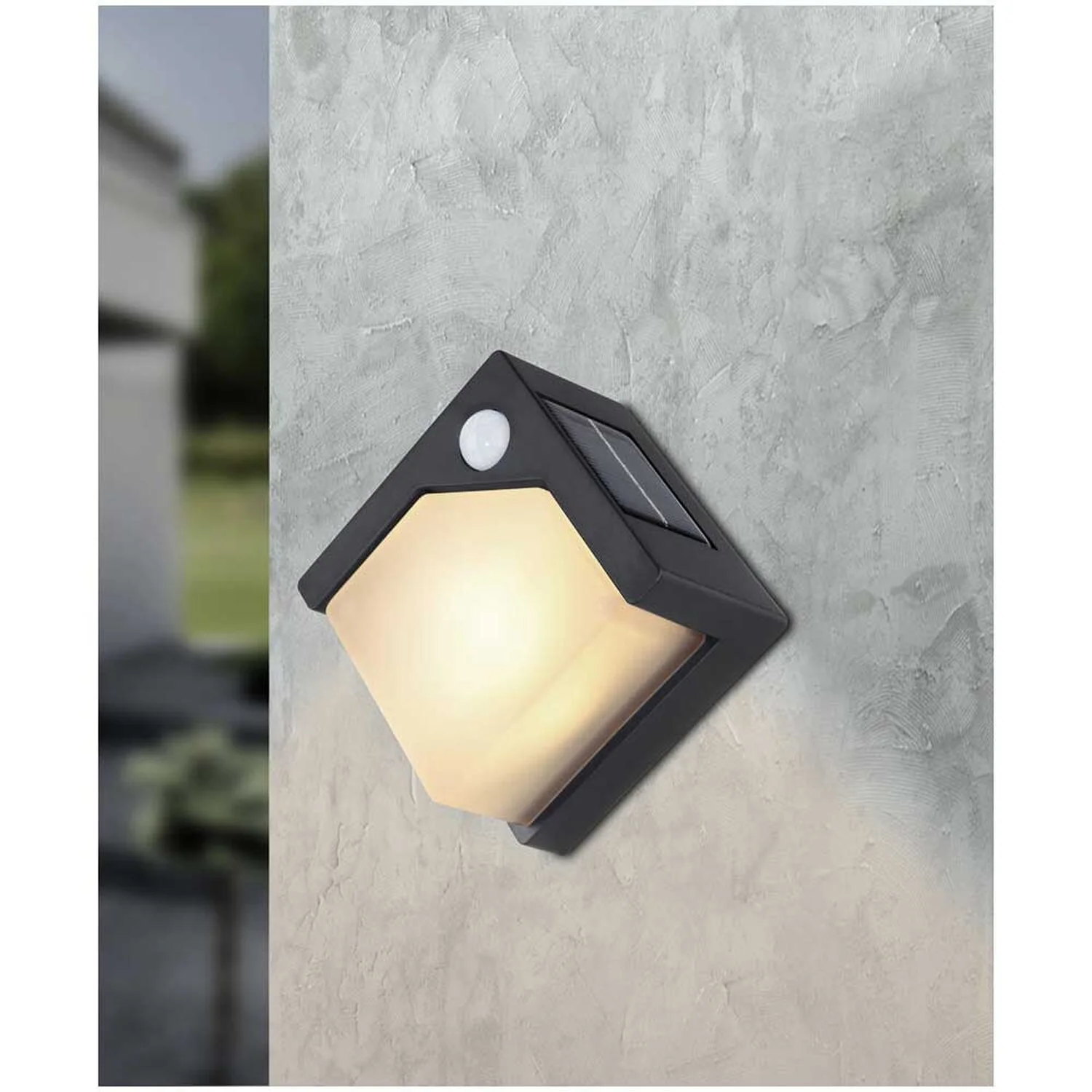 Globo LED-Solarleuchte Raute 8-flammig (HxBxT) 13,5 X 13,5 X 6,3 Cm 2 Globo LED-Solarleuchte Raute 8-flammig (HxBxT) 13,5 X 13,5 X 6,3 Cm – Bild 2