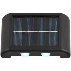 Globo LED-Solarleuchte 4-flammig Schwarz Matt (HxBxT) 5,7 X 8,9 X 2,3 Cm -Lampen & Leuchten affär 573935 3