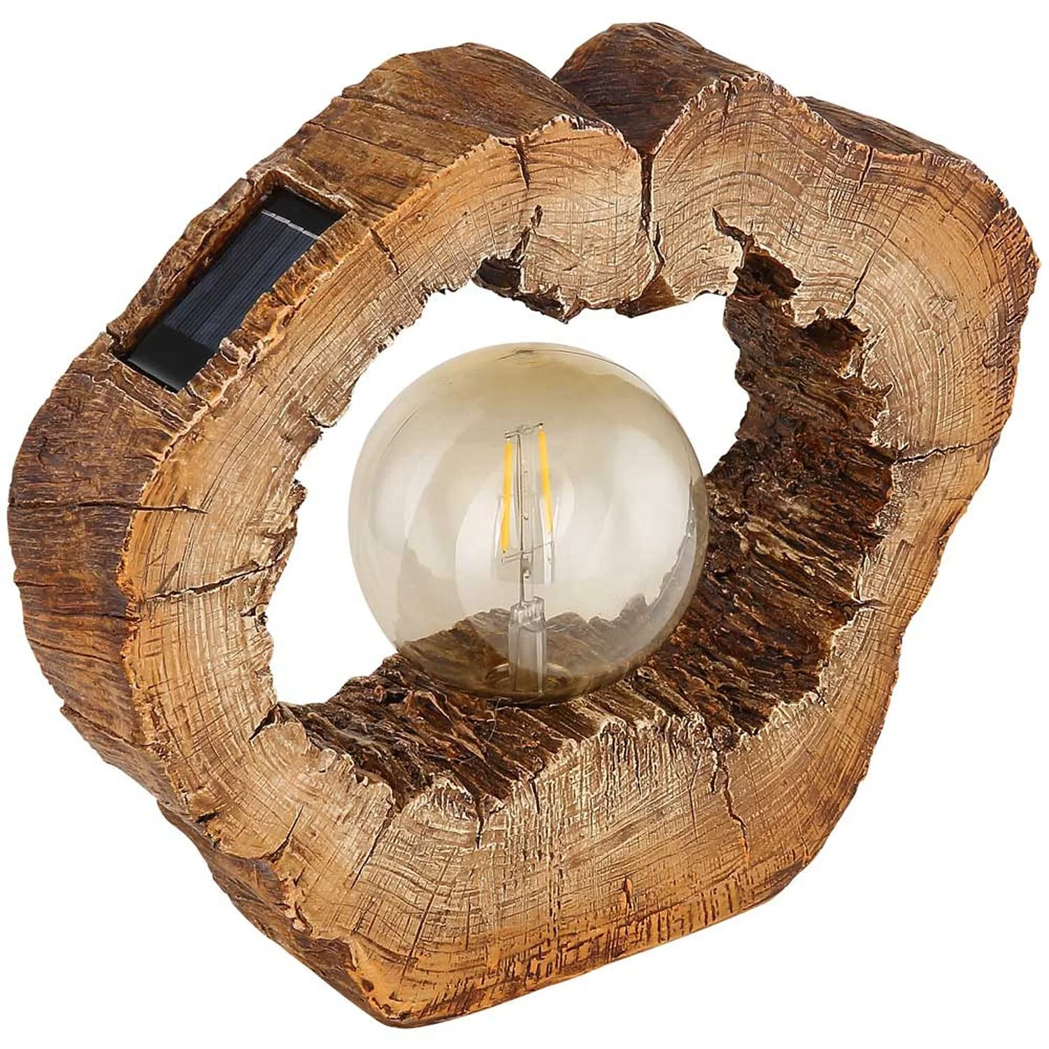 Globo LED-Solarleuchte 1-flammig Holzoptik (HxBxT) 25,5 X 30,5 X 8,5 Cm 5 Globo LED-Solarleuchte 1-flammig Holzoptik (HxBxT) 25,5 X 30,5 X 8,5 Cm – Bild 5