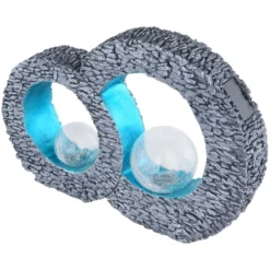 Globo LED-Solarleuchte 2-flammig Kreise (HxBxT) 24,5 X 36 X 8 Cm -Lampen & Leuchten affär 573938 4