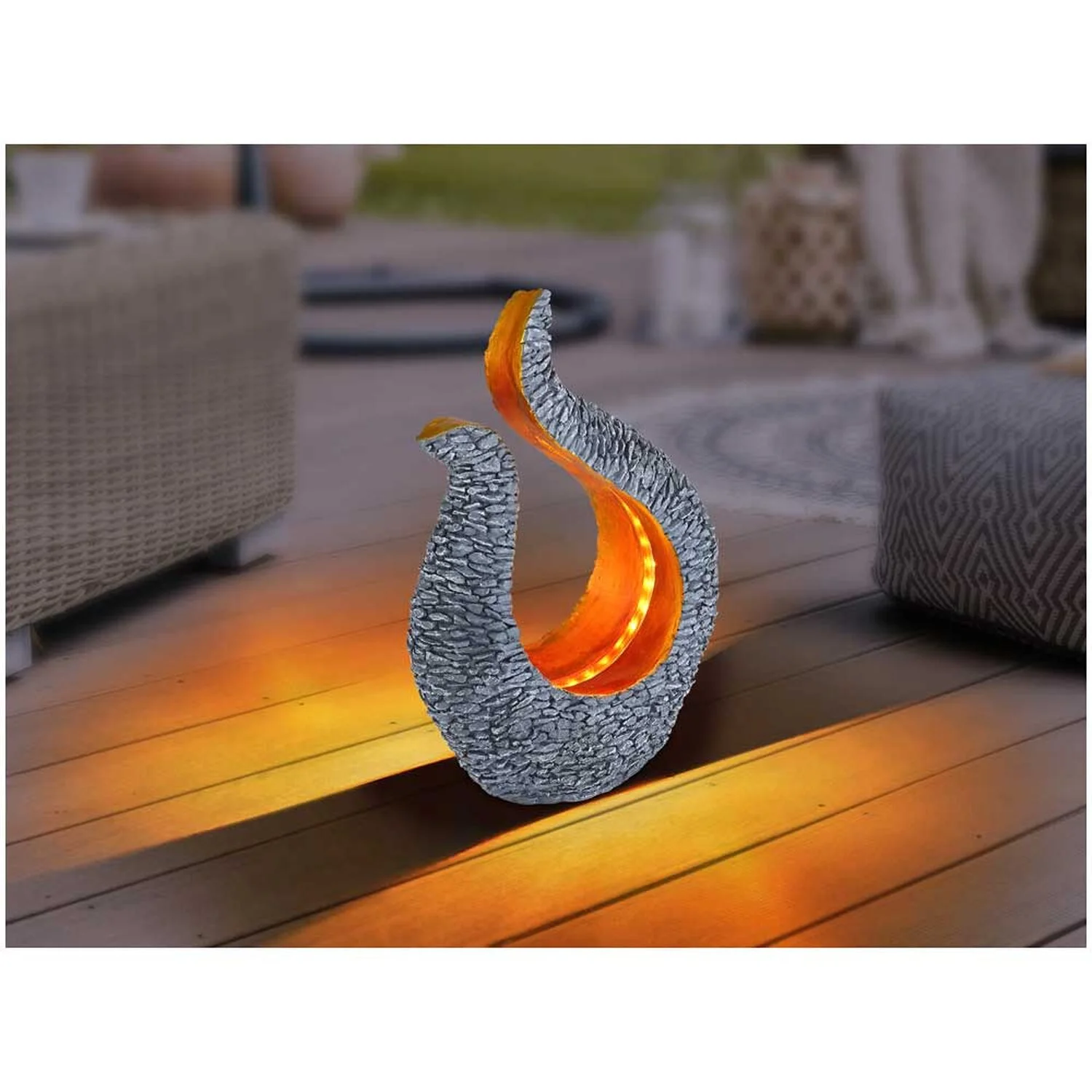 Globo LED-Solarleuchte 28-flammig Bogen (HxBxT) 34,5 X 23,5 X 11 Cm 2 Globo LED-Solarleuchte 28-flammig Bogen (HxBxT) 34,5 X 23,5 X 11 Cm – Bild 2