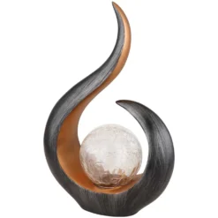 Globo LED-Solarleuchte 1-flammig RGB (HxBxT) 33,5 X 22,5 X 10 Cm -Lampen & Leuchten affär 573941 4