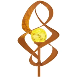 Globo LED-Solarleuchte 1-flammig Rostfarben Ø 14,5 Cm / Höhe 90 Cm 10 Globo LED-Solarleuchte 1-flammig Rostfarben Ø 14,5 Cm / Höhe 90 Cm -Lampen & Leuchten affär 573942 5