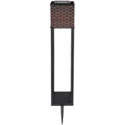 Globo LED-Solarleuchte 1-flammig Braun (HxBxT) 62 X 10 X 10 Cm 8 Globo LED-Solarleuchte 1-flammig Braun (HxBxT) 62 X 10 X 10 Cm -Lampen & Leuchten affär 573952 4