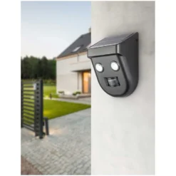 Globo LED-Solarleuchte 2-flammig Anthrazit 2 X 3 W / 180 Lm -Lampen & Leuchten affär 573954 8