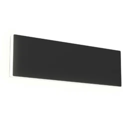 Eglo LED-Wandleuchte RGBIC Schwarz 870 Lm