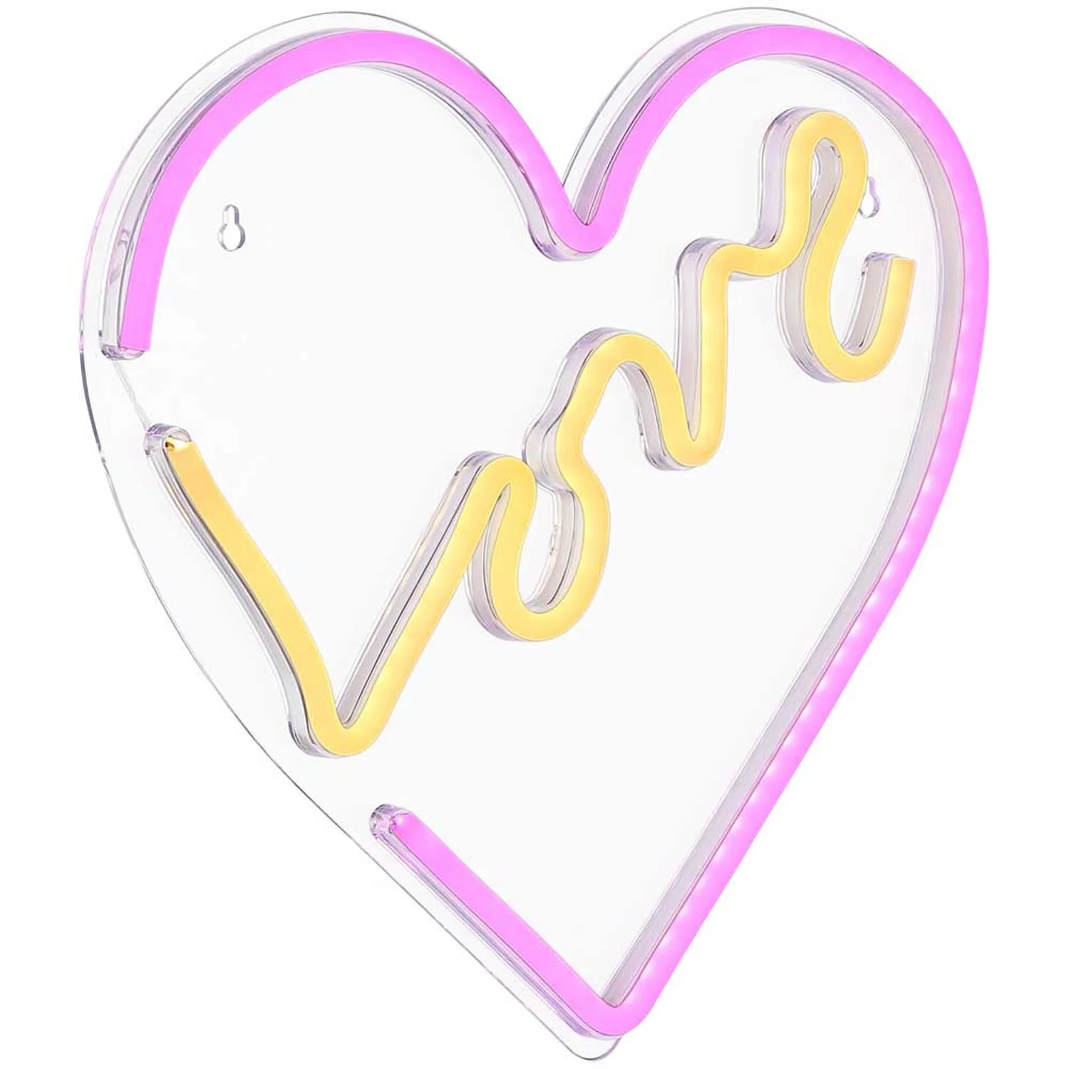 Globo LED-Dekoleuchte Herz 1-flammig (HxBxT) 35 X 33 X 1,6 Mm 1 Globo LED-Dekoleuchte Herz 1-flammig (HxBxT) 35 X 33 X 1,6 Mm