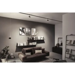 Paulmann URail LED-Spot Aldan Schwarz Matt Chrom 2'700 K / 9 W 14 Paulmann URail LED-Spot Aldan Schwarz Matt Chrom 2'700 K / 9 W -Lampen & Leuchten affär 574542 5