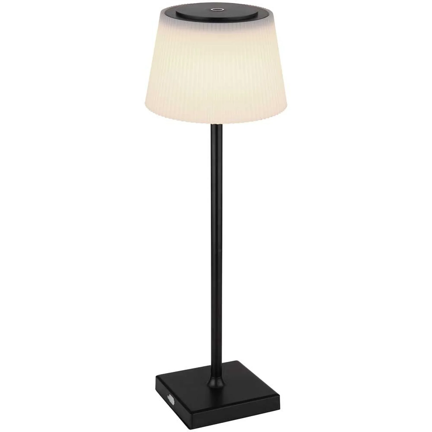 Globo LED-Tischleuchte Dimmbar Matt Schwarz Ø 131 Mm / 4 W / 200 Lm 2 Globo LED-Tischleuchte Dimmbar Matt Schwarz Ø 131 Mm / 4 W / 200 Lm – Bild 2