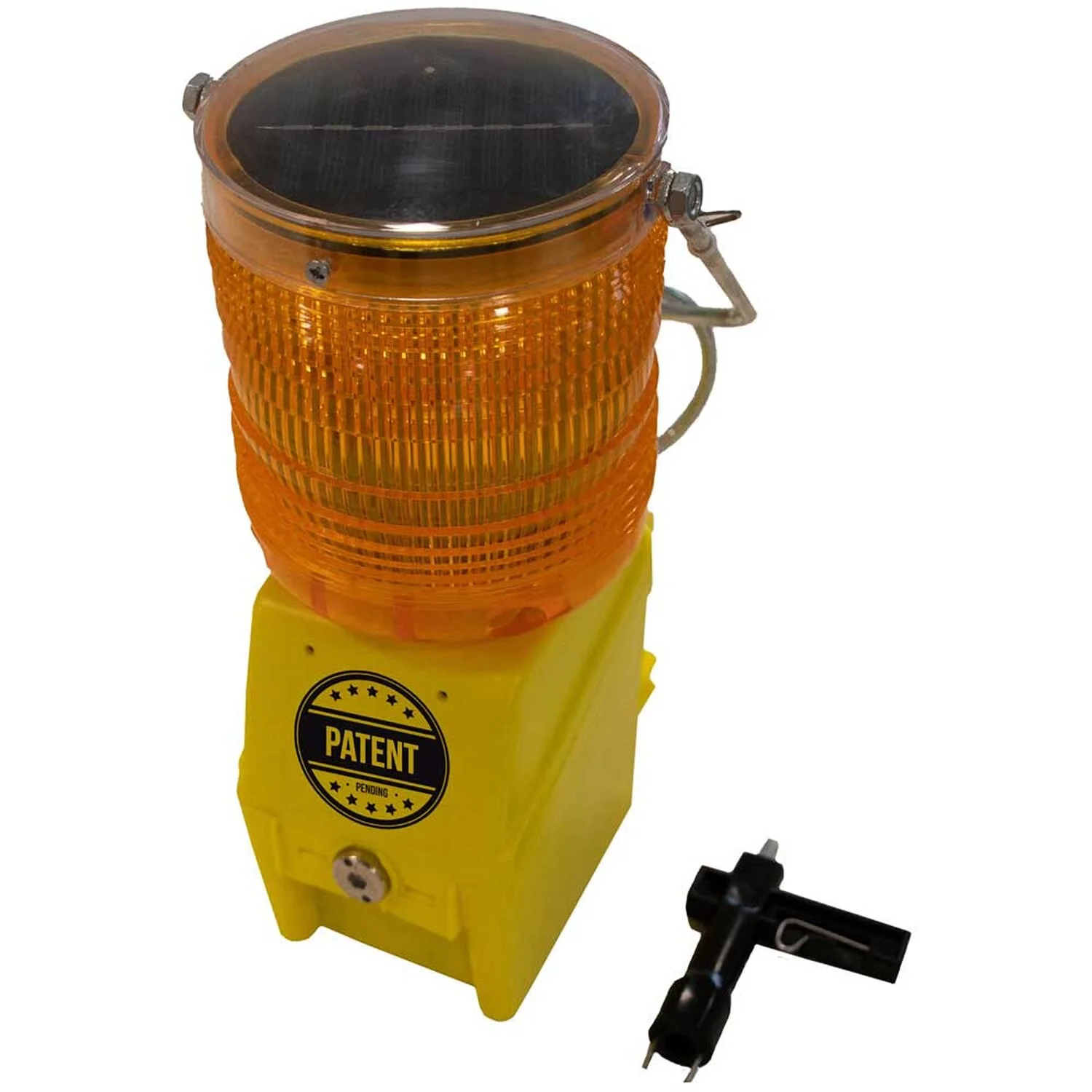 Crafttools Baustellen-Warnleuchte Hybrid Ohne Batterie 1 Crafttools Baustellen-Warnleuchte Hybrid Ohne Batterie