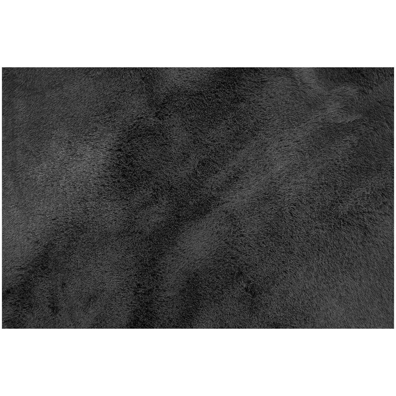 Dekofell Coste Polyester Anthrazit 55 X 80 Cm 3 Dekofell Coste Polyester Anthrazit 55 X 80 Cm – Bild 3