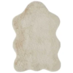 Dekofell Coste Polyester Beige 55 X 80 Cm