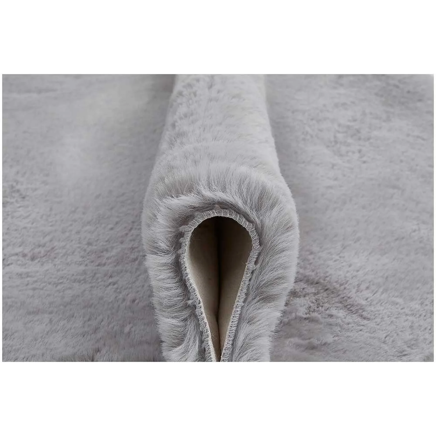 Dekofell Coste Polyester Grau 55 X 80 Cm 8 Dekofell Coste Polyester Grau 55 X 80 Cm – Bild 8