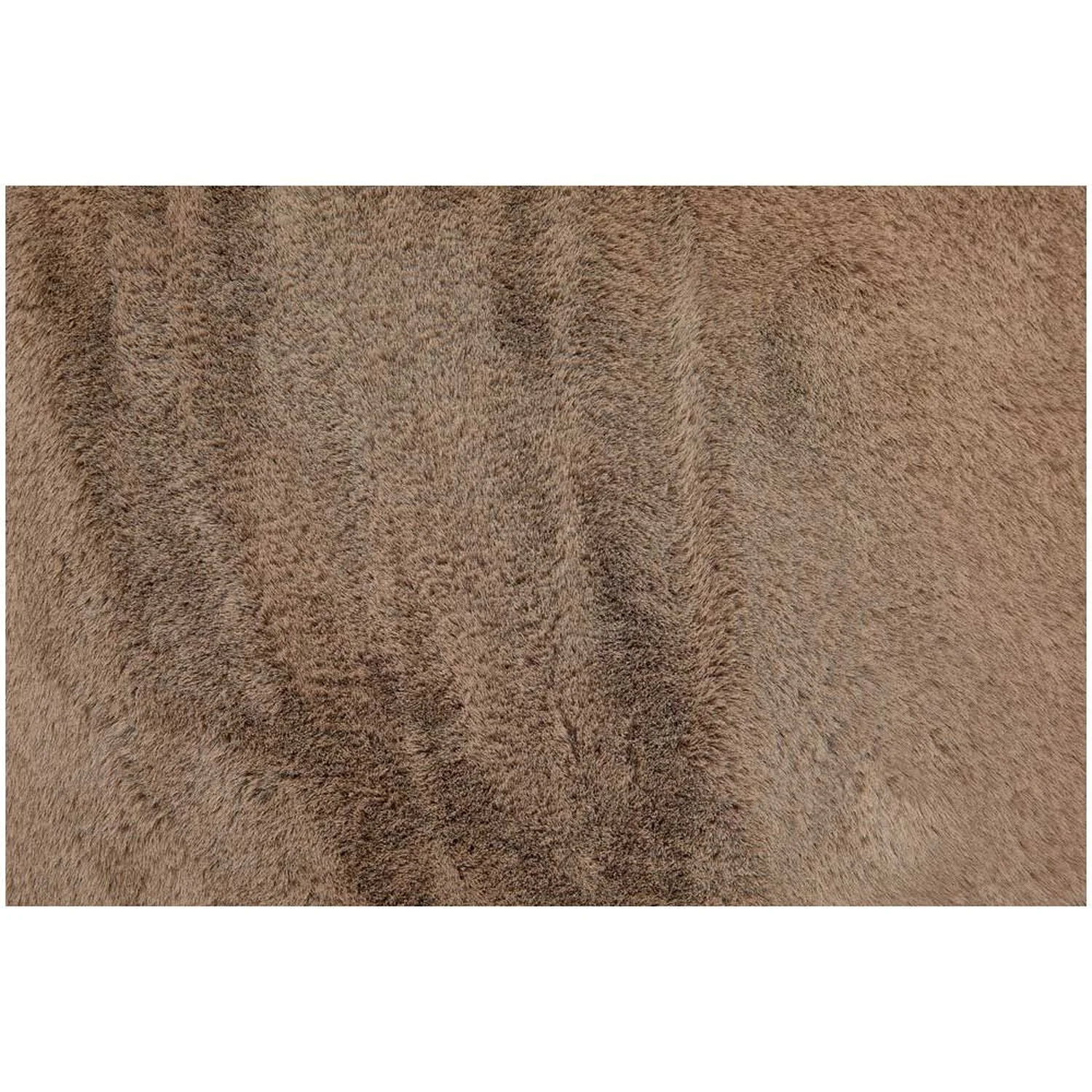 Dekofell Coste Polyester Taupe 55 X 80 Cm 4 Dekofell Coste Polyester Taupe 55 X 80 Cm – Bild 4
