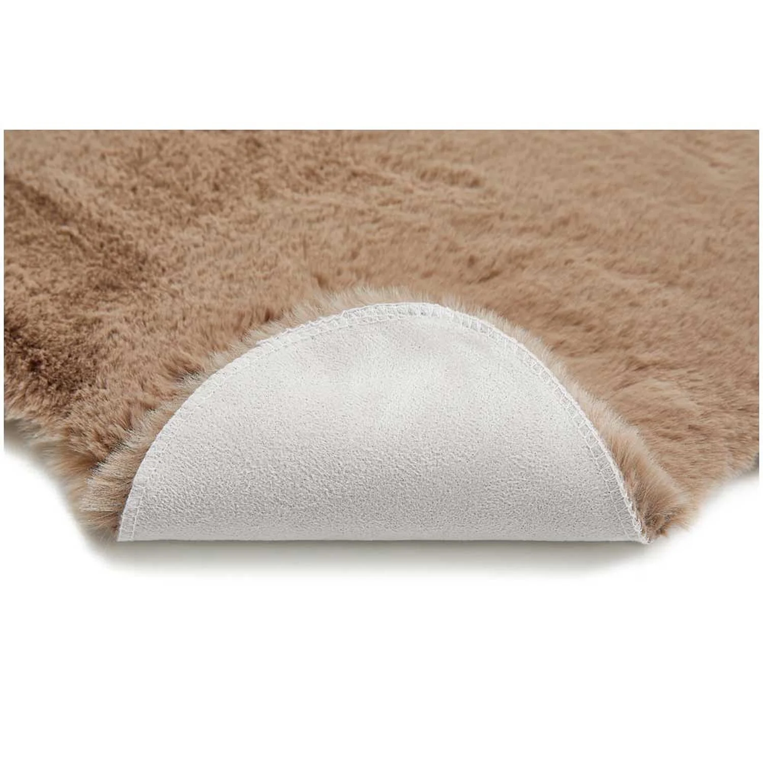 Dekofell Coste Polyester Taupe 55 X 80 Cm 6 Dekofell Coste Polyester Taupe 55 X 80 Cm – Bild 6