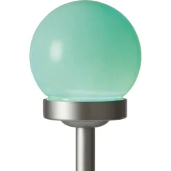 Sonstige Solar-Dekokugel Weiss-Silber Mit Spiess -Lampen & Leuchten affär 576345 6