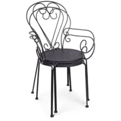 Yes! Yes Gartenstuhl Etienne Anthrazit (HxBxT) 89 X 49 X 49 Cm -Lampen & Leuchten affär 577044 5