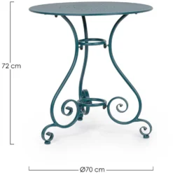 Yes! Yes Gartentisch Etienne Ocean Ø 70 Cm / Höhe 72 Cm -Lampen & Leuchten affär 577045 3