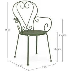 Yes! Yes Gartenstuhl Etienne Forest (HxBxT) 89 X 49 X 49 Cm -Lampen & Leuchten affär 577048 8