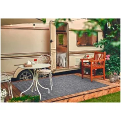 Andiamo Teppich Clyde Blau-Beige 200 X 285 Cm -Lampen & Leuchten affär 577546 5