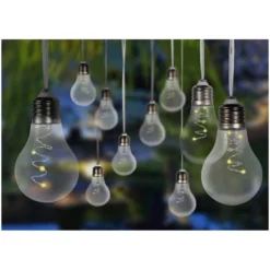 Globo LED-Solarleuchte 3'000 K Silbergrau 10 X LED / 0,3 W -Lampen & Leuchten affär 577654 8