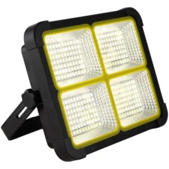 Globo LED-Solarleuchte 4'000 K Schwarz 21,5 X 17,2 Cm / 30 W / 2'000 Lm