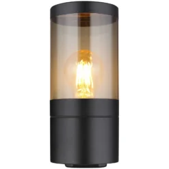 Globo Aussenleuchte E27 Edelstahl Schwarz Matt 24 X 10 Cm -Lampen & Leuchten affär 577762 6