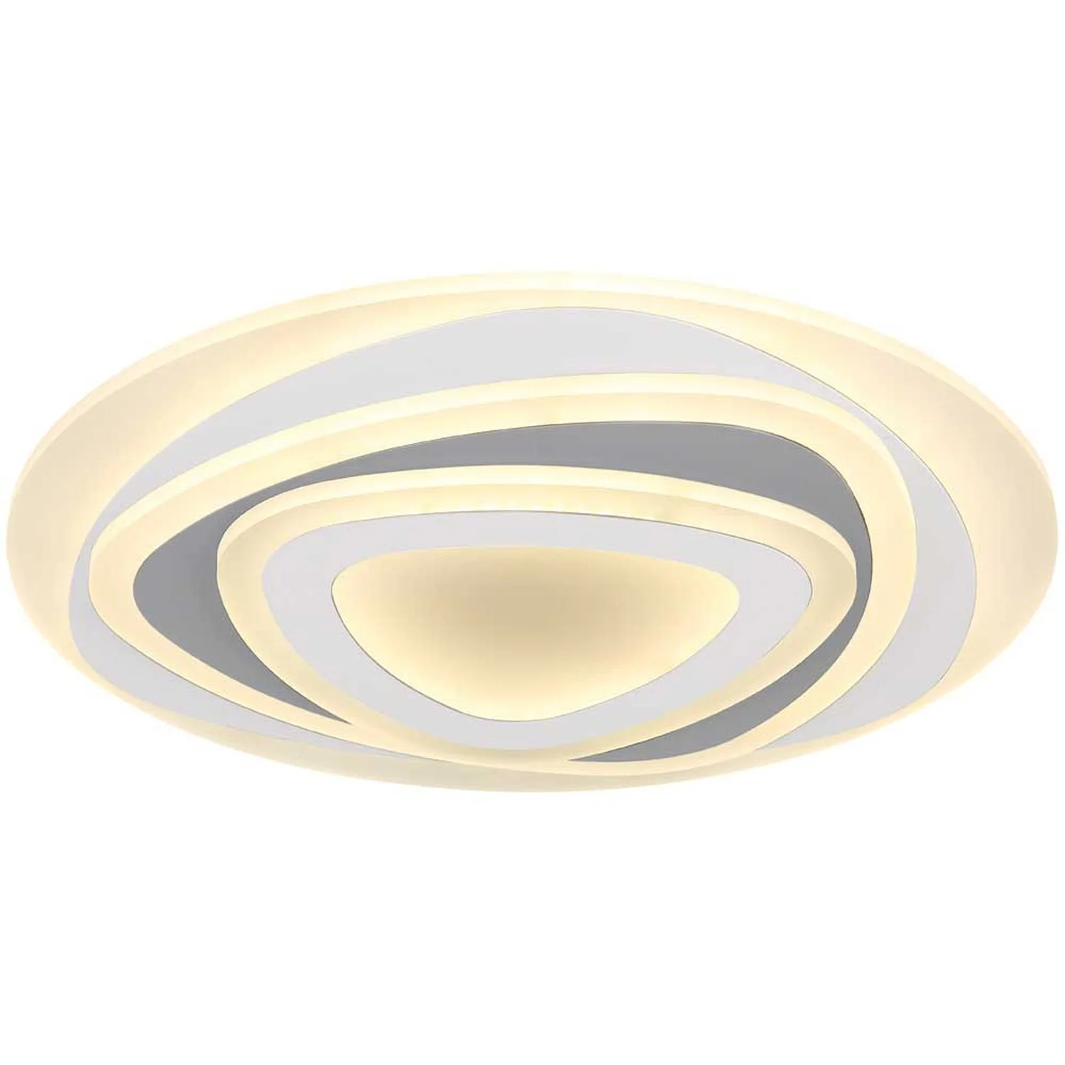 Globo Deckenleuchte Sabatino Weiss-Anthrazit 46 W / 5'190 Lm 2 Globo Deckenleuchte Sabatino Weiss-Anthrazit 46 W / 5'190 Lm – Bild 2