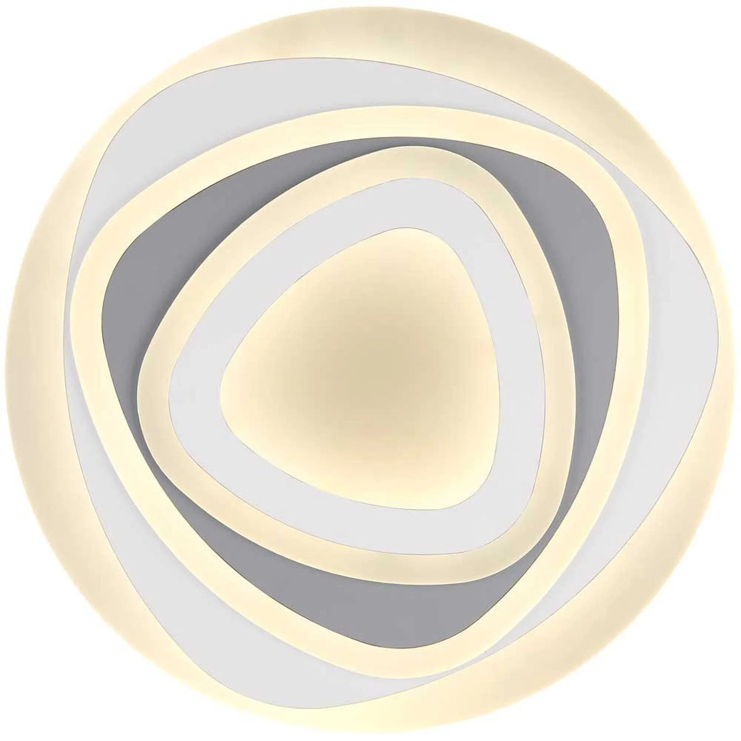 Globo Deckenleuchte Sabatino Weiss-Anthrazit 46 W / 5'190 Lm 3 Globo Deckenleuchte Sabatino Weiss-Anthrazit 46 W / 5'190 Lm – Bild 3