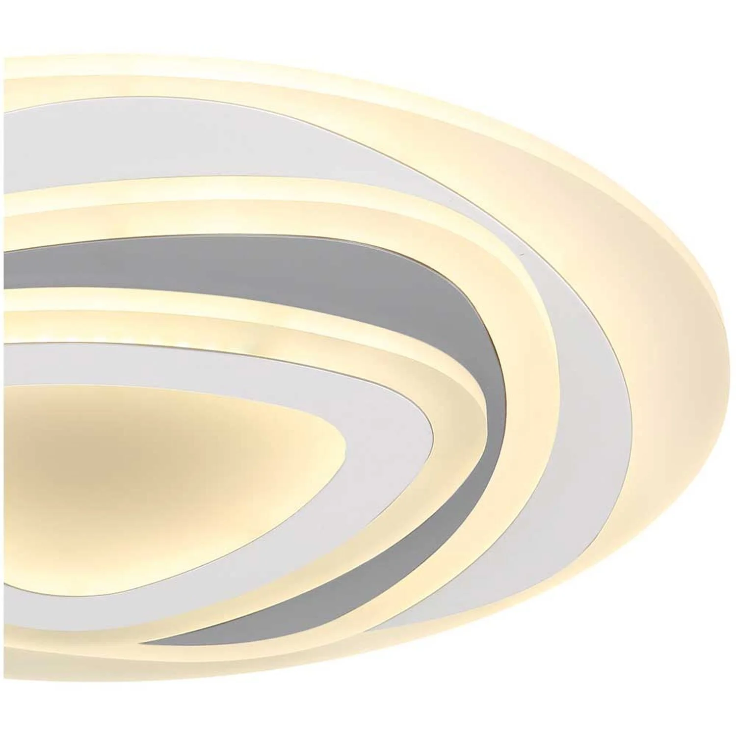 Globo Deckenleuchte Sabatino Weiss-Anthrazit 46 W / 5'190 Lm 4 Globo Deckenleuchte Sabatino Weiss-Anthrazit 46 W / 5'190 Lm – Bild 4