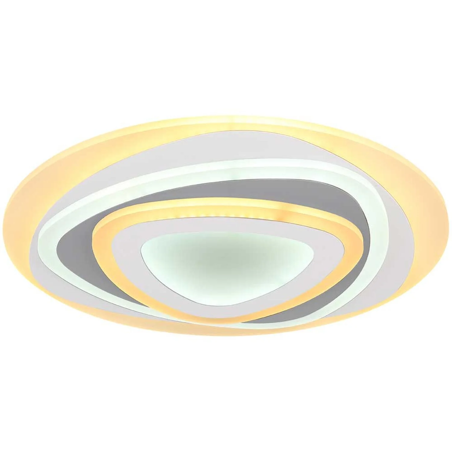 Globo Deckenleuchte Sabatino Weiss-Anthrazit 46 W / 5'190 Lm 5 Globo Deckenleuchte Sabatino Weiss-Anthrazit 46 W / 5'190 Lm – Bild 5