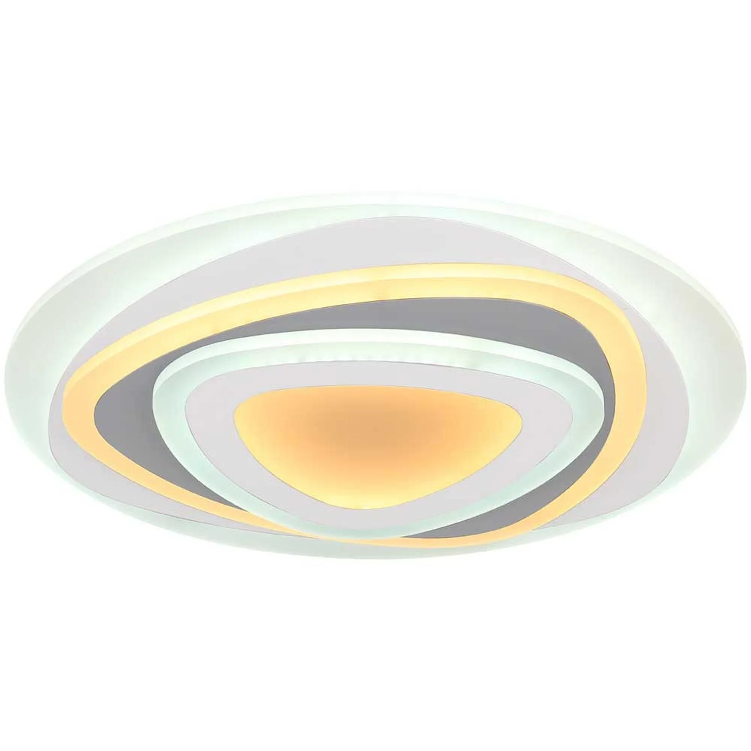 Globo Deckenleuchte Sabatino Weiss-Anthrazit 46 W / 5'190 Lm 6 Globo Deckenleuchte Sabatino Weiss-Anthrazit 46 W / 5'190 Lm – Bild 6