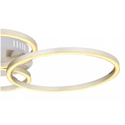 Globo Deckenleuchte Metall Nickel Matt 40,6 X 65,5 Cm 40 W / 1'960 Lm 15 Globo Deckenleuchte Metall Nickel Matt 40,6 X 65,5 Cm 40 W / 1'960 Lm -Lampen & Leuchten affär 577766 4