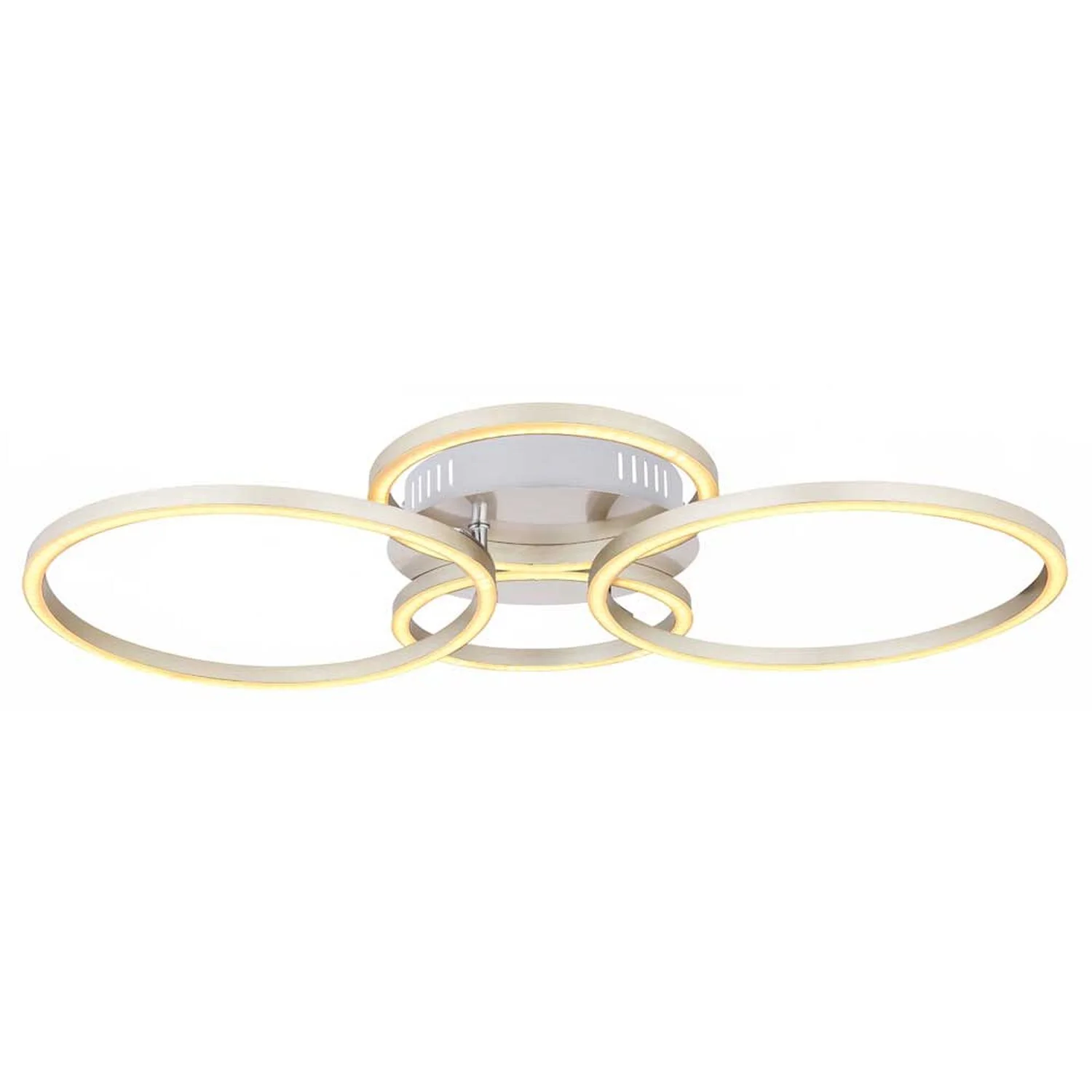 Globo Deckenleuchte Metall Nickel Matt 40,6 X 65,5 Cm 40 W / 1'960 Lm 5 Globo Deckenleuchte Metall Nickel Matt 40,6 X 65,5 Cm 40 W / 1'960 Lm – Bild 5