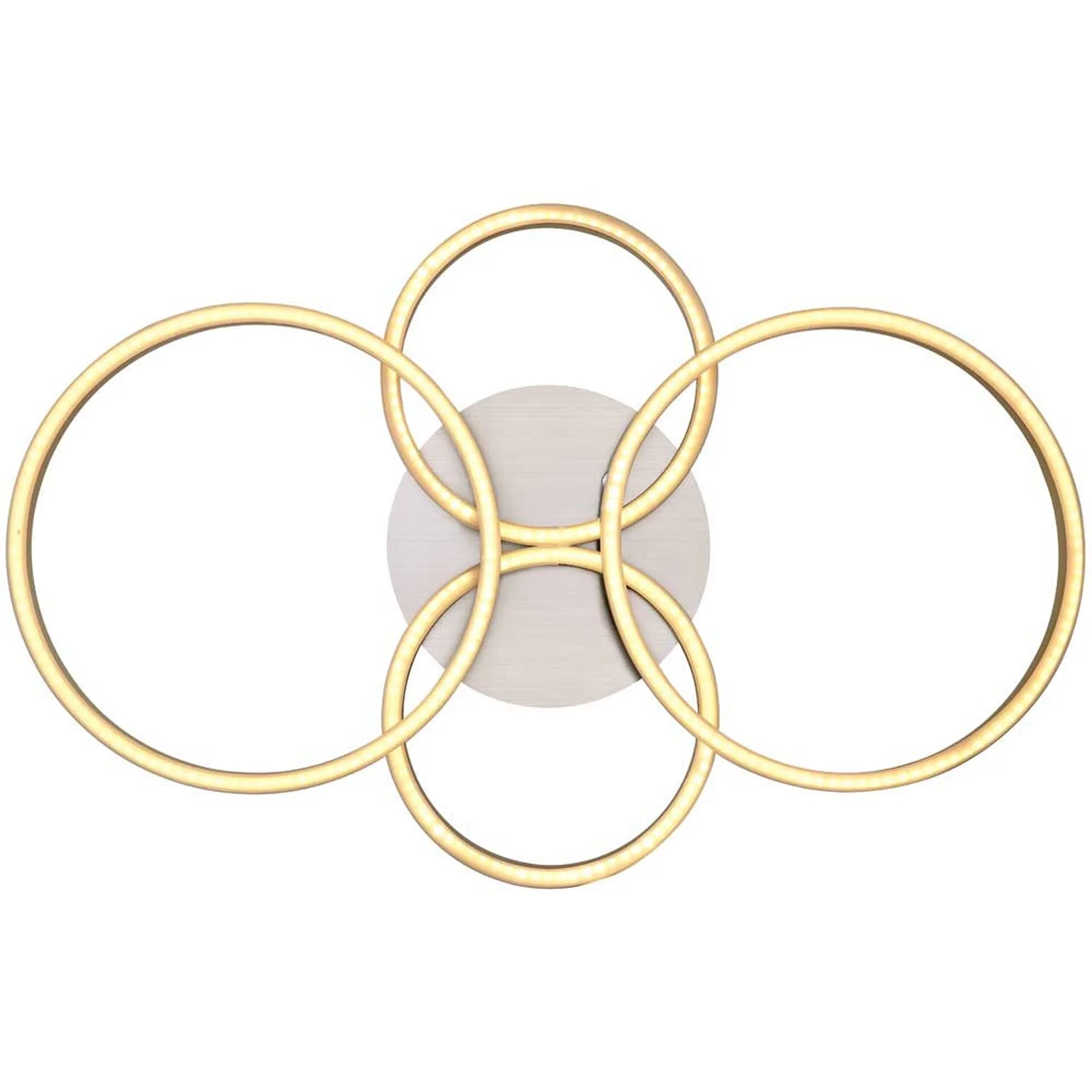 Globo Deckenleuchte Metall Nickel Matt 40,6 X 65,5 Cm 40 W / 1'960 Lm 6 Globo Deckenleuchte Metall Nickel Matt 40,6 X 65,5 Cm 40 W / 1'960 Lm – Bild 6