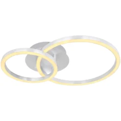 Globo LED-Deckenleuchte Reggy 3'000 K Weiss 18 W / 950 Lm