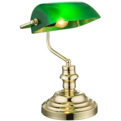 Globo Tischleuchte Antique E27 Messingfarben 60 W