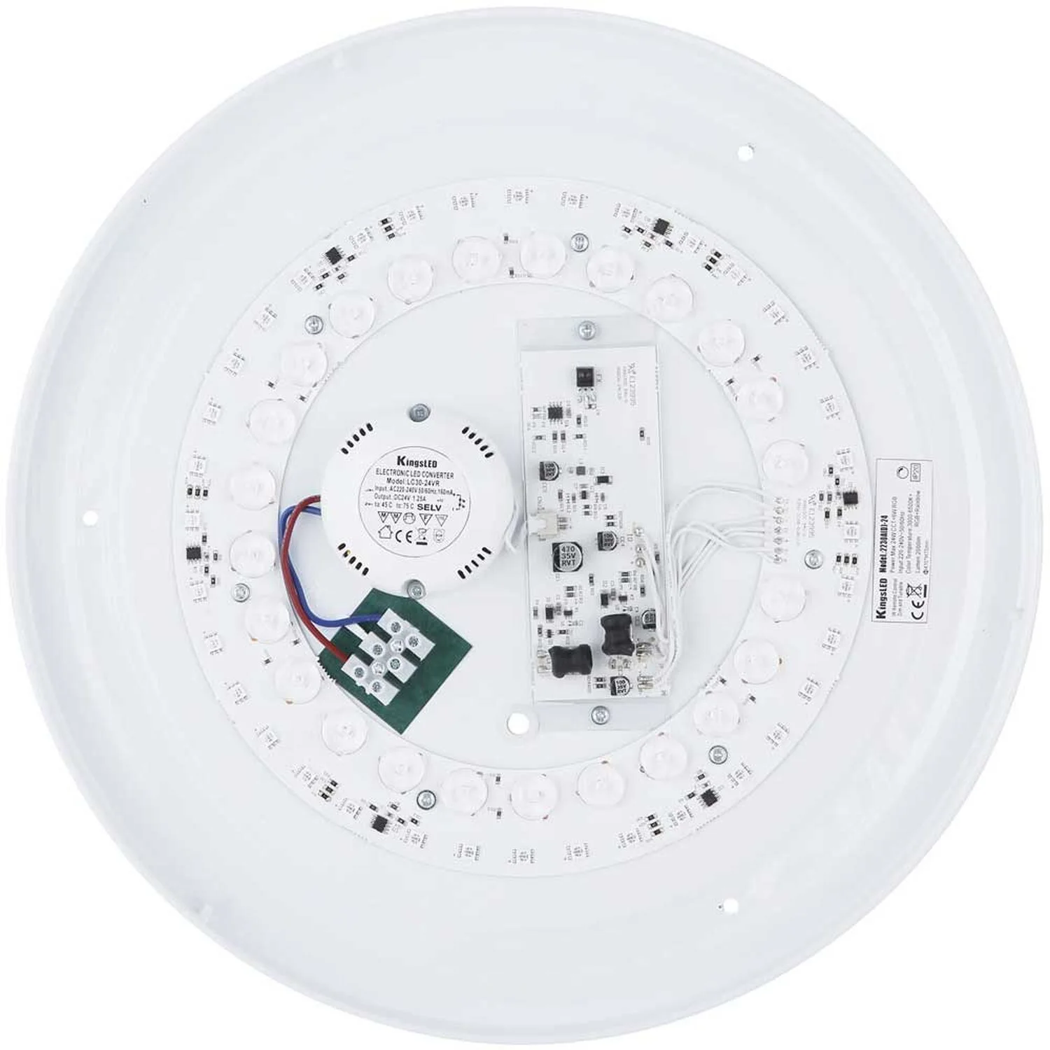 Globo Deckenleuchte Sully Dimmbar ø 38 Cm LED 24 W / 70 - 800 Lm 8 Globo Deckenleuchte Sully Dimmbar ø 38 Cm LED 24 W / 70 - 800 Lm – Bild 8