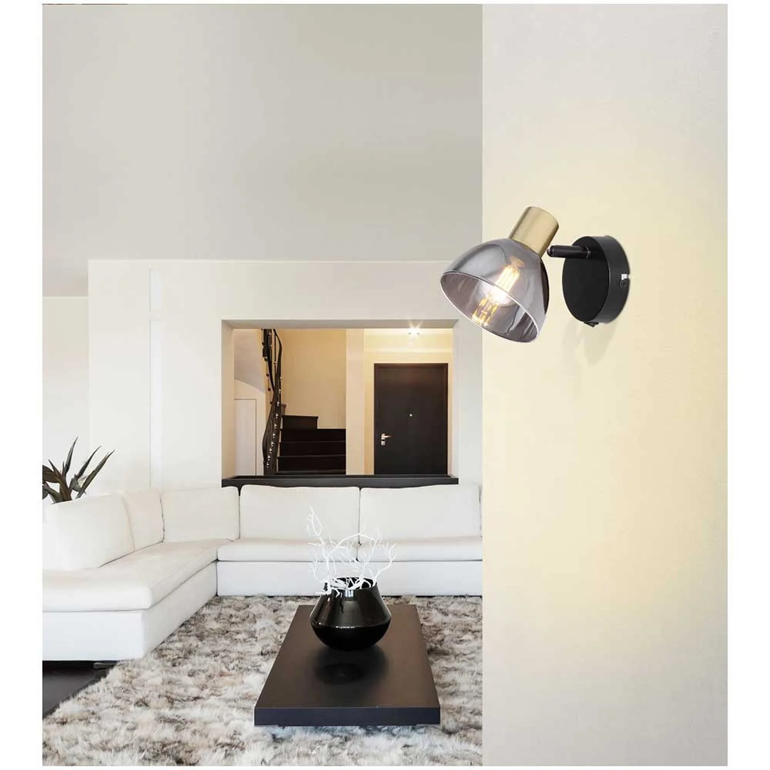 Globo 1er-Strahler E14 Schwarz 25 W 4 Globo 1er-Strahler E14 Schwarz 25 W – Bild 4