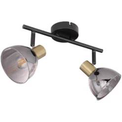 Globo 2er-Strahler E14 Schwarz 25 W -Lampen & Leuchten affär 578071 3