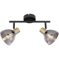 Globo 2er-Strahler E14 Schwarz 25 W -Lampen & Leuchten affär 578071 5