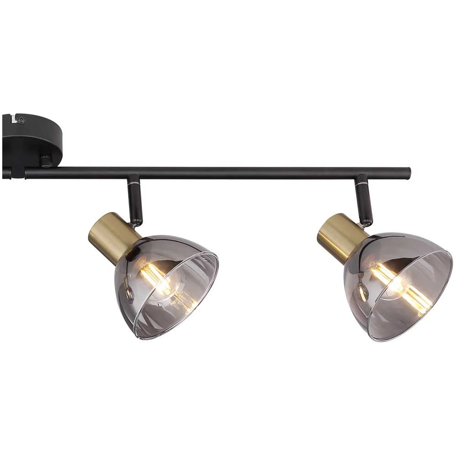 Globo 4er-Strahler E14 Schwarz 25 W 2 Globo 4er-Strahler E14 Schwarz 25 W – Bild 2