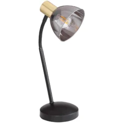 Globo Tischleuchte E14 Schwarz 25 W