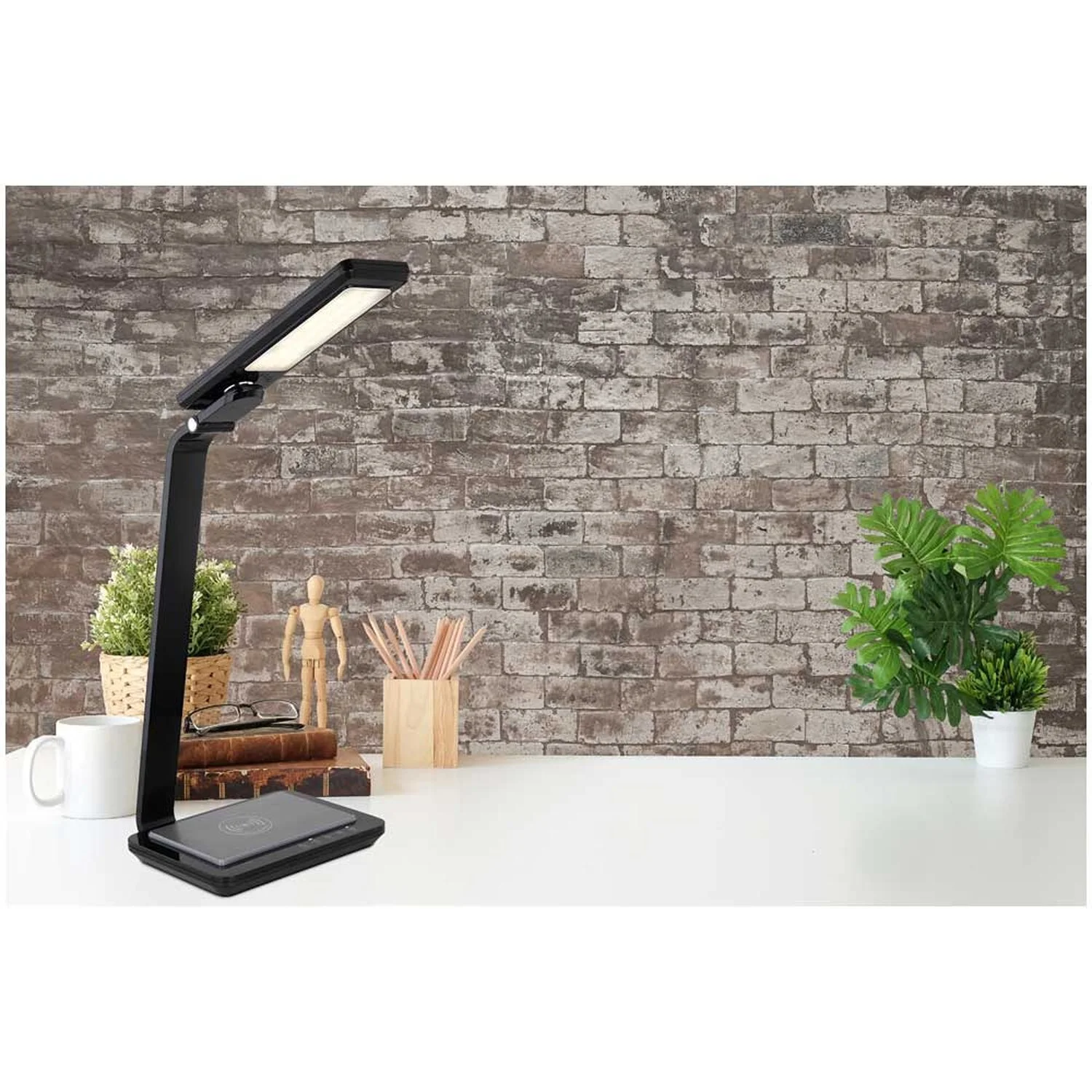 Globo LED-Tischleuchte Hekla 3'000 - 6'500 K Schwarz 10 W / 460 Lm 2 Globo LED-Tischleuchte Hekla 3'000 - 6'500 K Schwarz 10 W / 460 Lm – Bild 2