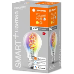 Ledvance Smart+ Leuchtmittel Wifi Filament Classic RGBW Klar E27 / 4,5 W -Lampen & Leuchten affär 588100 5