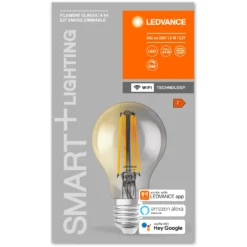 Ledvance Smart+ Leuchtmittel Wifi Filament Classic Grau E27 / 6 W 7 Ledvance Smart+ Leuchtmittel Wifi Filament Classic Grau E27 / 6 W -Lampen & Leuchten affär 588320 4