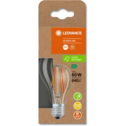 Ledvance LED-Leuchtmittel Filament Tropfenform E27 Warmweiss 4 W / 840 Lm -Lampen & Leuchten affär 588323 5