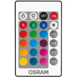 Osram LED-Leuchtmittel Glühlampenform Remote E27 RGBW 60W 806lm Fernbedienung -Lampen & Leuchten affär 588328 5
