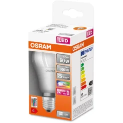 Osram LED-Leuchtmittel Glühlampenform Remote E27 RGBW 60W 806lm Fernbedienung -Lampen & Leuchten affär 588328 7